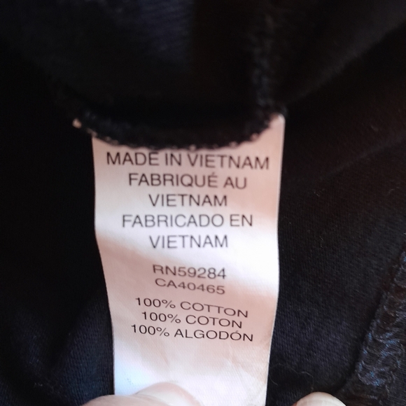 2 Pack Children's Plain Black Long Sleeve Tshirt And Kids Headquarters Top Dog 6 - Picture 10 of 12